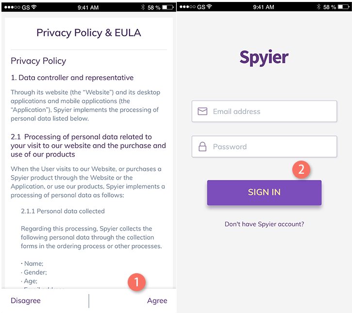 read privacy policy
